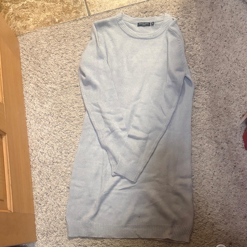 Gray Sweater Dress